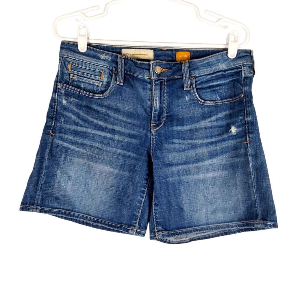Anthroploie Pilcro and The Letterpress Bermuda Jean Shorts